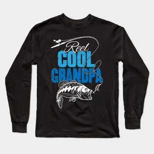 Reel Cool Grandpa Long Sleeve T-Shirt